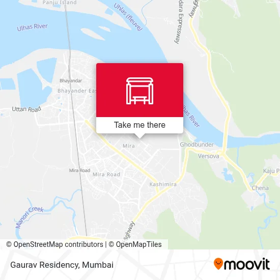 Gaurav Residency map