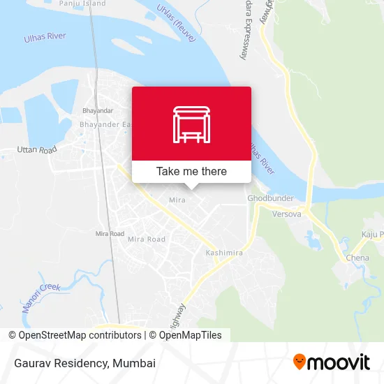 Gaurav Residency map
