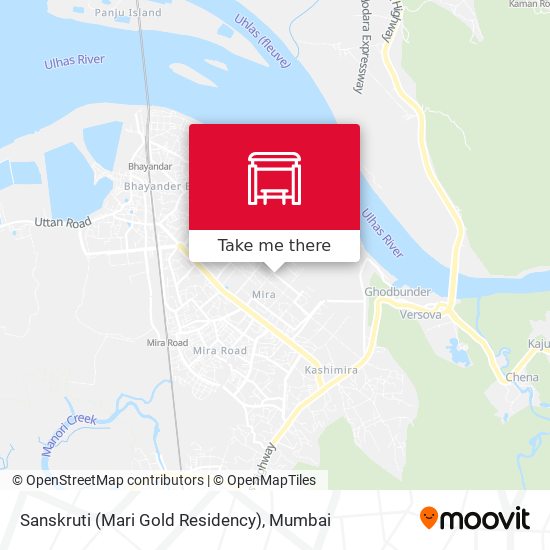Sanskruti (Mari Gold Residency) map