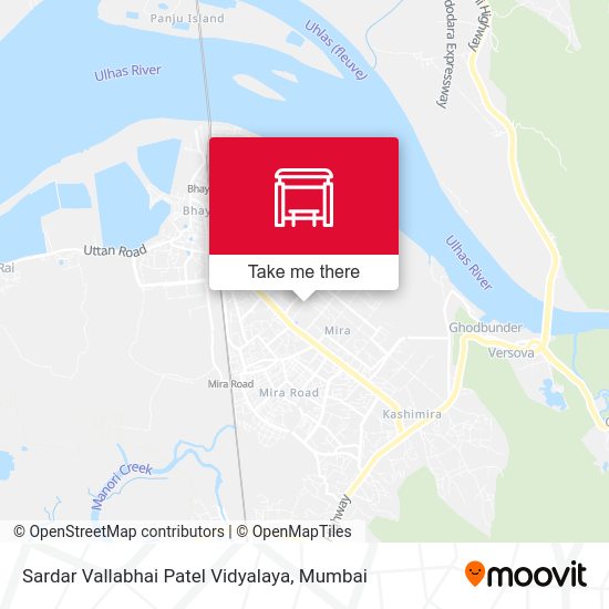 Sardar Vallabhai Patel Vidyalaya map