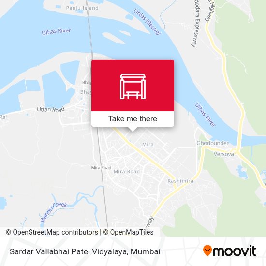 Sardar Vallabhai Patel Vidyalaya map