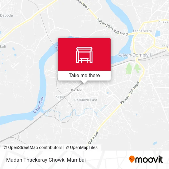 Madan Thackeray Chowk map