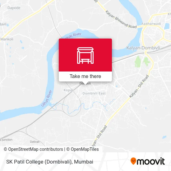SK Patil College (Dombivali) map
