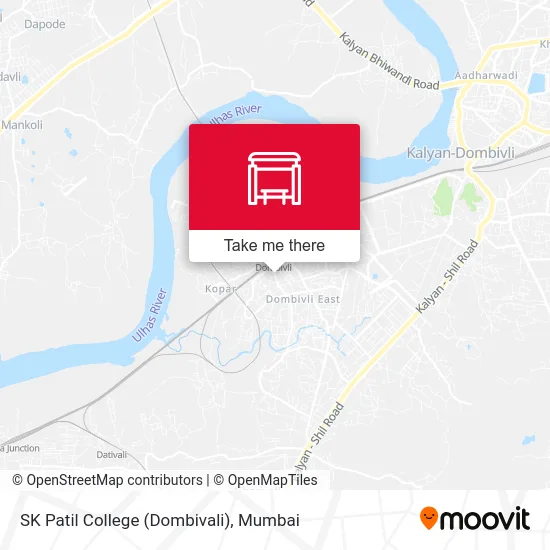 SK Patil College (Dombivali) map