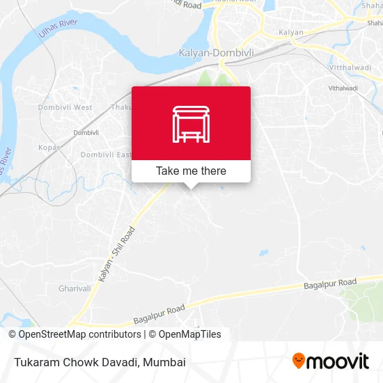 Tukaram Chowk Davadi map