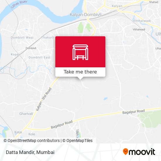 Datta Mandir map