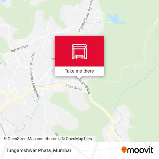 Tungareshwar Phata map