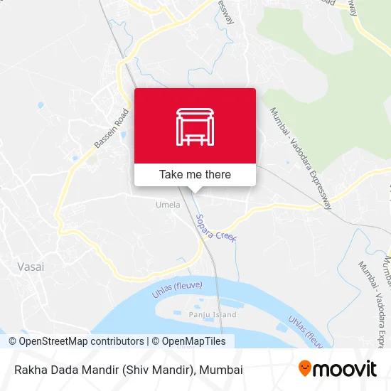 Rakha Dada Mandir (Shiv Mandir) map