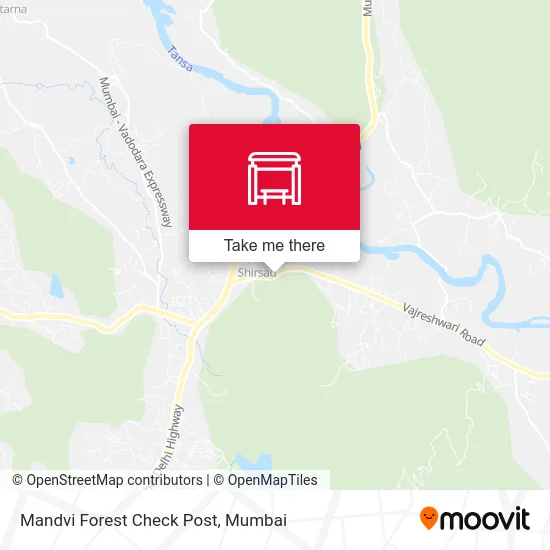 Mandvi Forest Check Post map