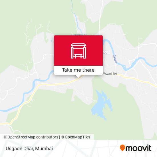 Usgaon Dhar map