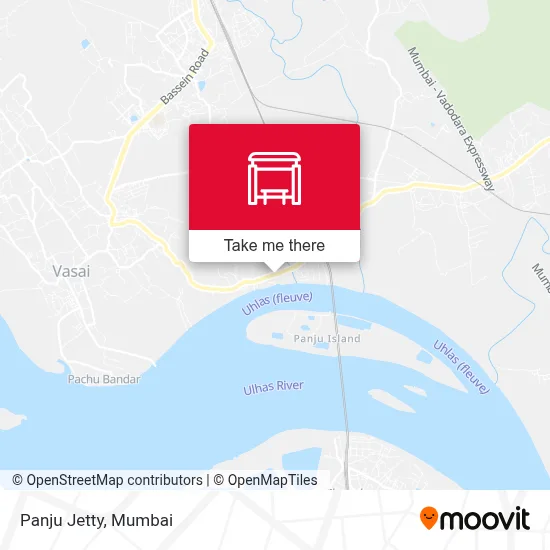 Panju Jetty map