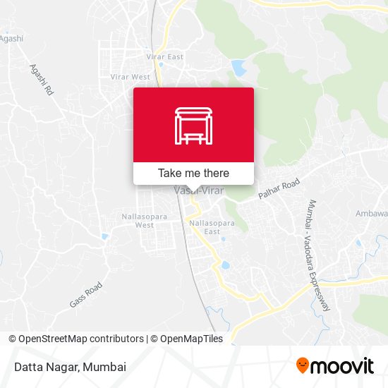 Datta Nagar map