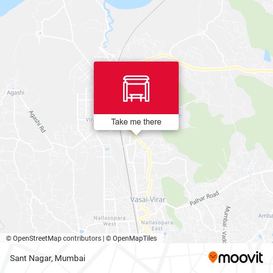 Sant Nagar map