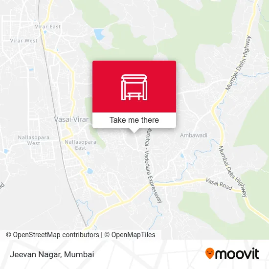 Jeevan Nagar map