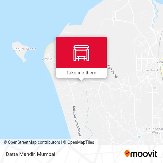 Datta Mandir map