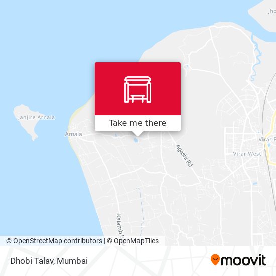 Dhobi Talav map