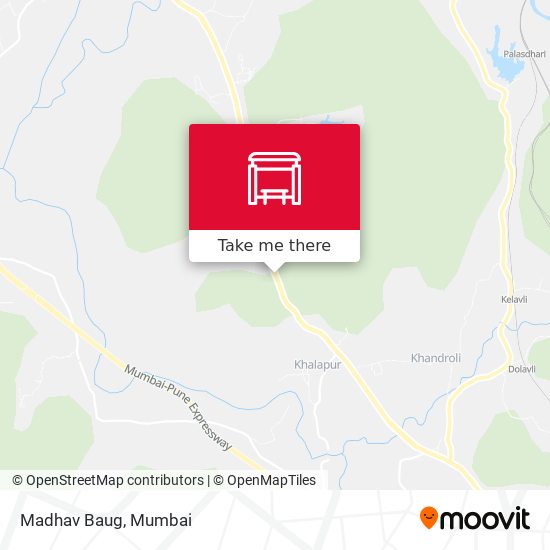 Madhav Baug map