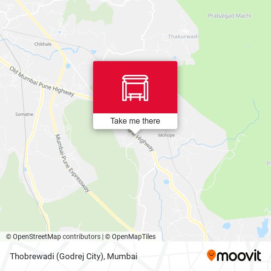 Thobrewadi (Godrej City) map