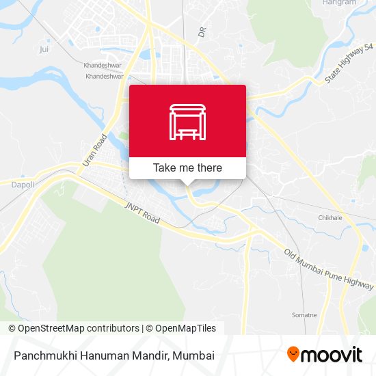 Panchmukhi Hanuman Mandir map