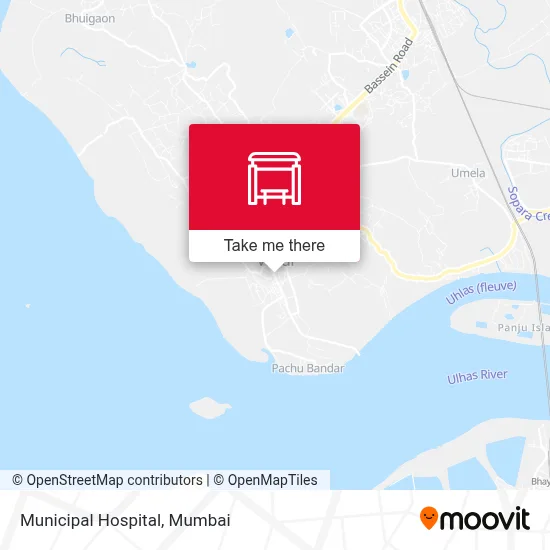 Municipal Hospital map