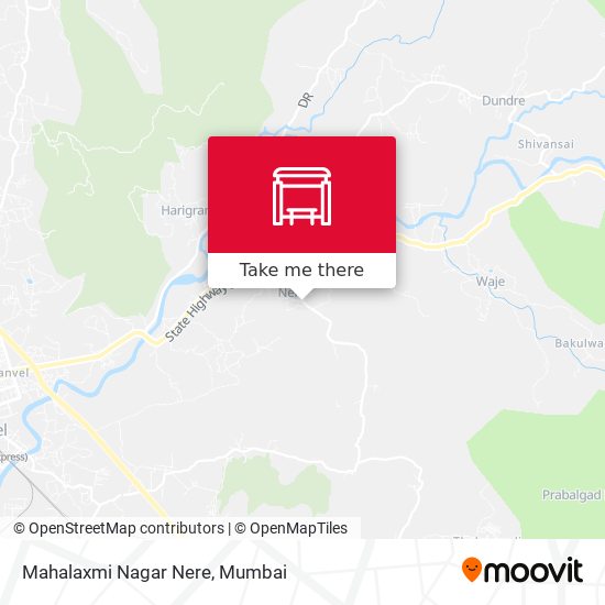 Mahalaxmi Nagar Nere map