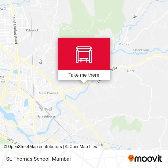 St.Thomas School map