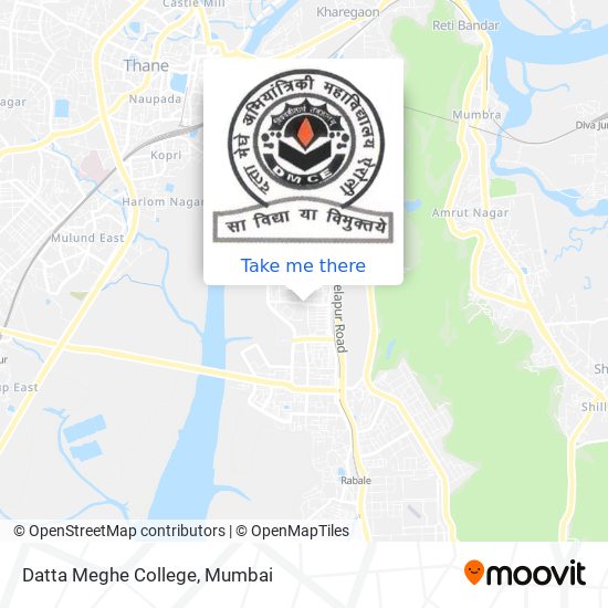 Datta Meghe College map