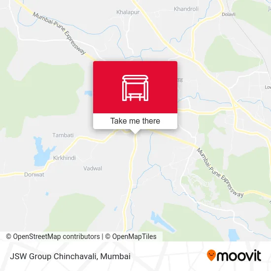 JSW Group Chinchavali map
