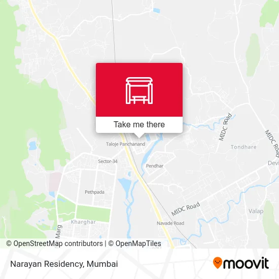 Narayan Residency map