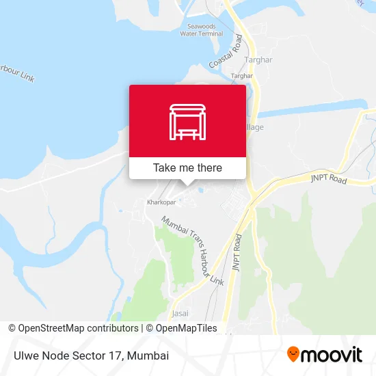 Ulwe Node Sector 17 map