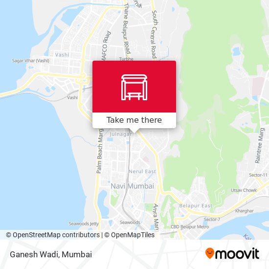 Ganesh Wadi map