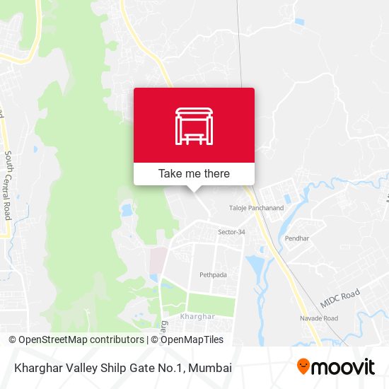 Kharghar Valley Shilp Gate No.1 map