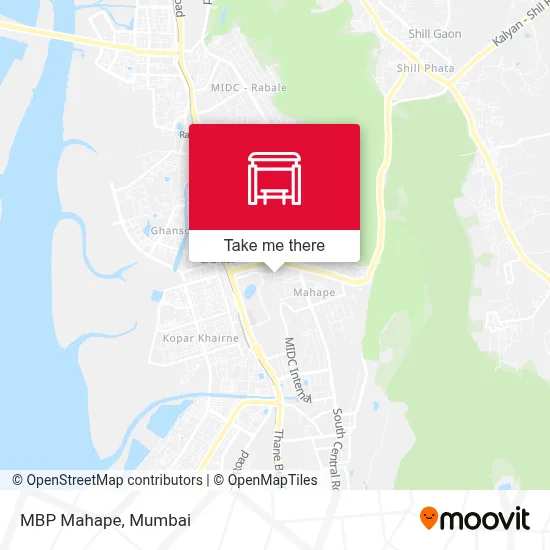 MBP Mahape map