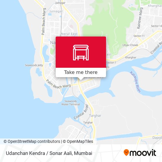 Udanchan Kendra / Sonar Aali map