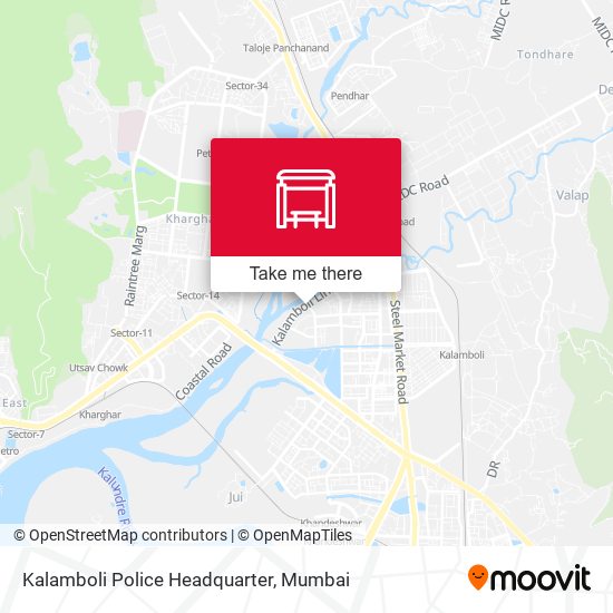 Kalamboli Police Headquarter map