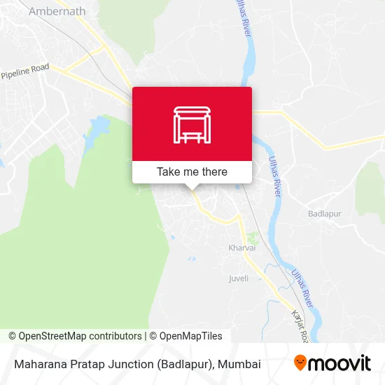 Maharana Pratap Chowk (Badlapur) map