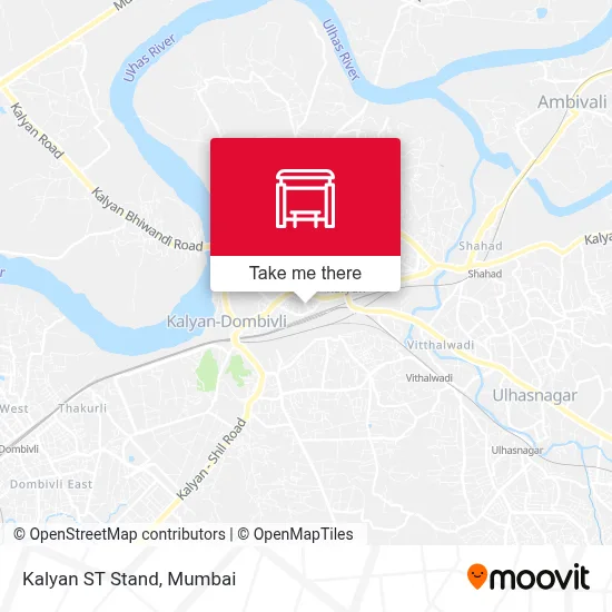 Kalyan ST Stand map