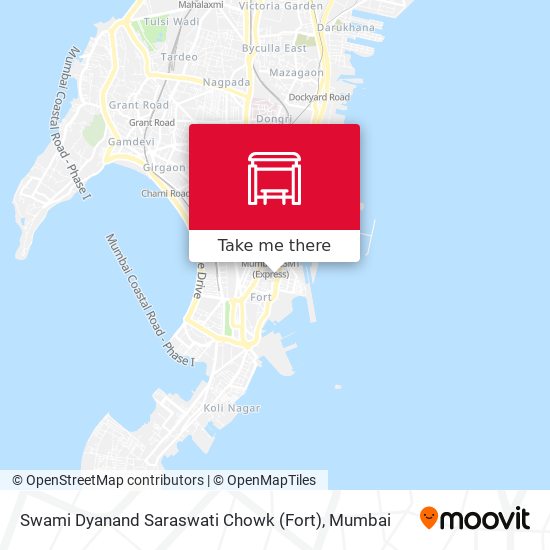 Swami Dyanand Saraswati Chowk (Fort) map