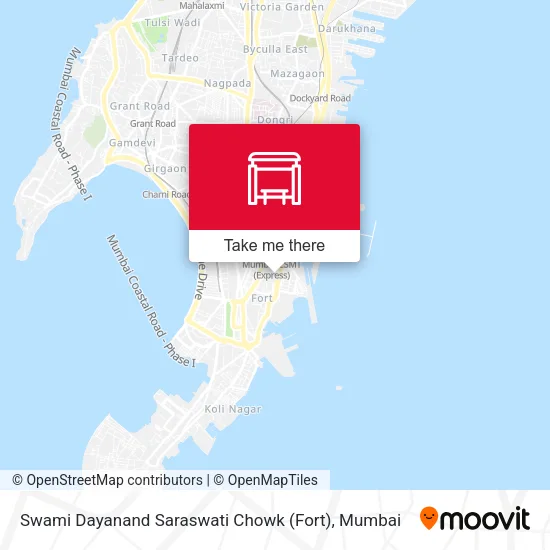 Swami Dayanand Saraswati Chowk (Fort) map