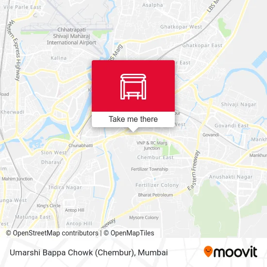 Umarshi Bappa Chowk (Chembur) map