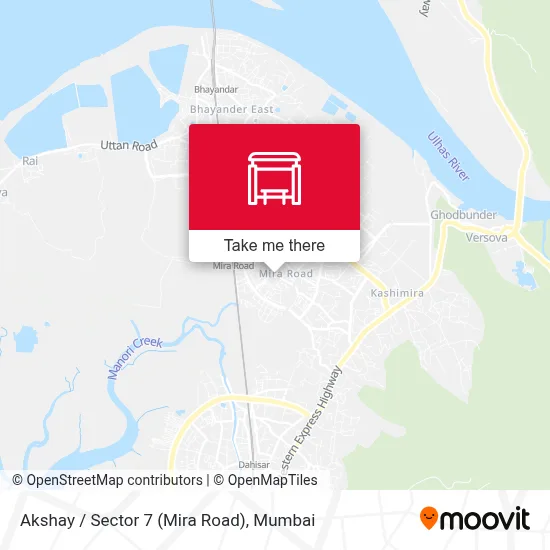 Akshay / Sector 7 (Mira Road) map