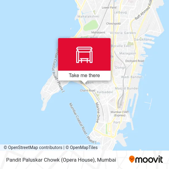Pandit Paluskar Chowk (Opera House) map