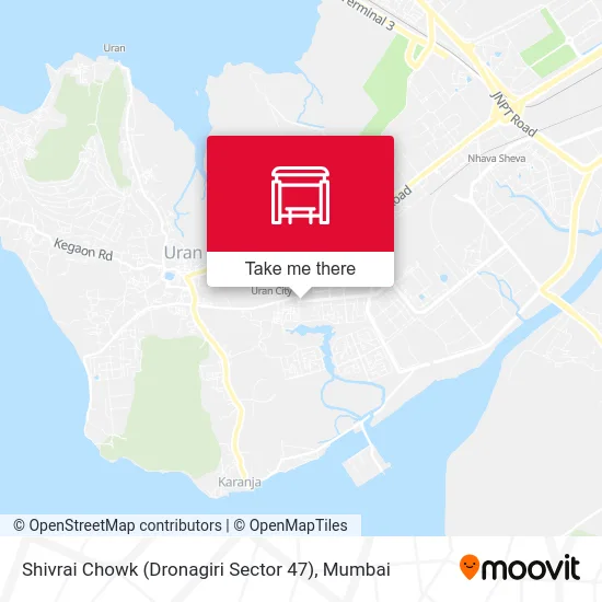 Shivrai Chowk (Dronagiri Sector 47) map