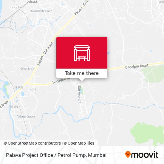 Palava Project Office / Petrol Pump map