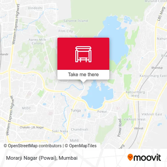 Morarji Nagar (Powai) map
