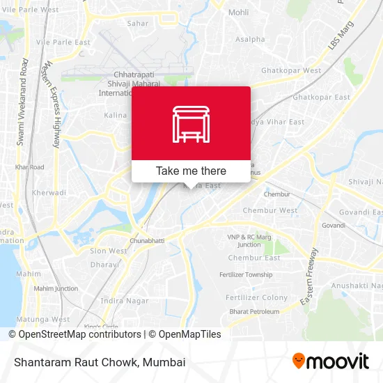 Shantaram Raut Chowk map