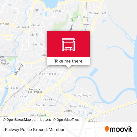 Railway Police Ground map