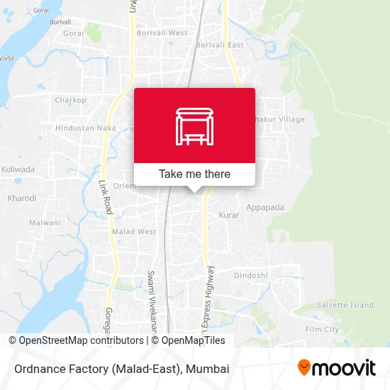 Ordnance Factory (Malad-E) map