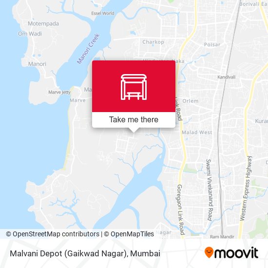 Malvani Depot (Gaikwad Nagar) map