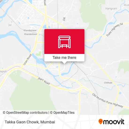 Takka Gaon Chowk map